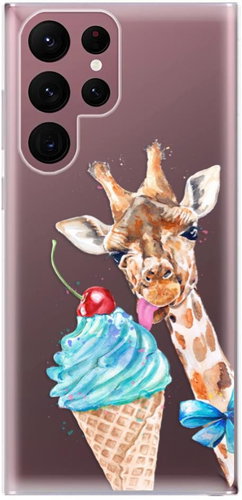 iSaprio Love Ice-Cream for Samsung Galaxy S22 Ultra 5G - Phone Cover - Main image