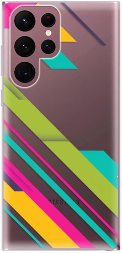 iSaprio Color Stripes 03 for Samsung Galaxy S22 Ultra 5G - Phone Cover - Main image