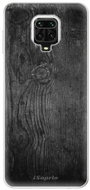 iSaprio Black Wood for Xiaomi Redmi Note 9 Pro - Phone Cover