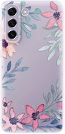 iSaprio Leaves and Flowers for Samsung Galaxy S21 FE 5G - Phone Cover