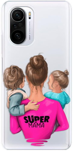 iSaprio Super Mama - Boy and Girl for Xiaomi Poco F3 - Phone Cover - Main image