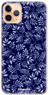 iSaprio Blue Leaves for iPhone 11 Pro Max - Phone Cover