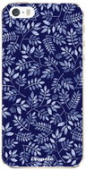 iSaprio Blue Leaves for iPhone 5/5S/SE - Phone Cover