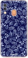 iSaprio Blue Leaves for Samsung Galaxy A40 - Phone Cover