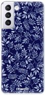 iSaprio Blue Leaves for Samsung Galaxy S21+ - Phone Cover