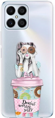 iSaprio Donut Worry for Honor X8 - Phone Cover - Main image