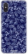 iSaprio Blue Leaves for Xiaomi Mi 8 Pro - Phone Cover