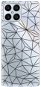Phone Cover iSaprio Abstract Triangles 03 pro black for Honor X8 - Kryt na mobil