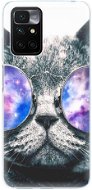 iSaprio Galaxy Cat for Xiaomi Redmi 10 - Phone Cover
