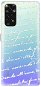 iSaprio Handwriting 01 pro white for Xiaomi Redmi Note 11 / Note 11S - Phone Cover