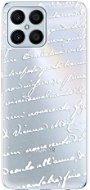 iSaprio Handwriting 01 pro white for Honor X8 - Phone Cover