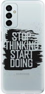 iSaprio Start Doing pro black for Samsung Galaxy M23 5G - Phone Cover