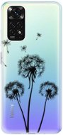 iSaprio Three Dandelions pro black for Xiaomi Redmi Note 11 / Note 11S - Phone Cover
