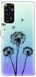 iSaprio Three Dandelions pro black for Xiaomi Redmi Note 11 / Note 11S - Phone Cover