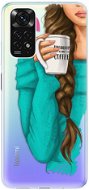 iSaprio My Coffe and Brunette Girl for Xiaomi Redmi Note 11 / Note 11S - Phone Cover