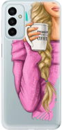 iSaprio My Coffe and Blond Girl na Samsung Galaxy M23 5G - Kryt na mobil