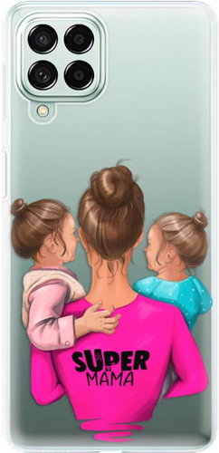 iSaprio Super Mama for Two Girls for Samsung Galaxy M53 5G - Phone Cover - Main image