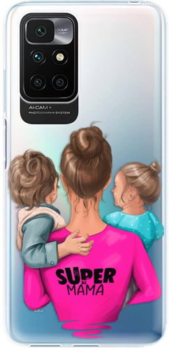 iSaprio Super Mama for Boy and Girl for Xiaomi Redmi 10 - Phone Cover - Main image