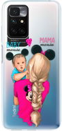iSaprio Mama Mouse Blonde and Boy for Xiaomi Redmi 10 - Phone Cover