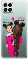 iSaprio Mama Mouse Brunette and Boy for Samsung Galaxy M53 5G - Phone Cover
