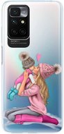 iSaprio Kissing Mom Blond and Girl pre Xiaomi Redmi 10 - Kryt na mobil