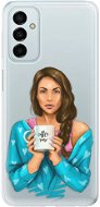 iSaprio Coffe Now for Brunette for Samsung Galaxy M23 5G - Phone Cover