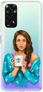 iSaprio Coffe Now for Brunette for Xiaomi Redmi Note 11 / Note 11S - Phone Cover