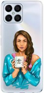 iSaprio Coffe Now for Brunette for Honor X8 - Phone Cover