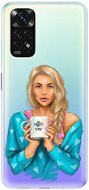 iSaprio Coffe Now pro Blond for Xiaomi Redmi Note 11 / Note 11S - Phone Cover