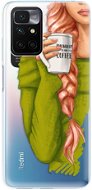 iSaprio My Coffe and Redhead Girl for Xiaomi Redmi 10 - Phone Cover