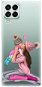 iSaprio Kissing Mom Brunette and Girl pre Samsung Galaxy M53 5G - Kryt na mobil