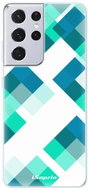 iSaprio Abstract Squares for Samsung Galaxy S21 Ultra - Phone Cover