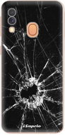 iSaprio Broken Glass 10 for Samsung Galaxy A40 - Phone Cover