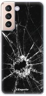 iSaprio Broken Glass 10 for Samsung Galaxy S21 - Phone Cover