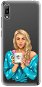 iSaprio Coffee Now - Blonde for Huawei Y6 2019 - Phone Cover