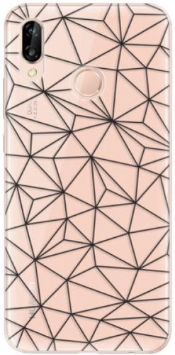 iSaprio Abstract Triangles for Huawei P20 Lite - Phone Cover - Main image