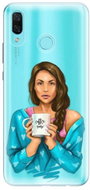 iSaprio Coffee Now - Brunette for Huawei Nova 3 - Phone Cover