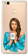 iSaprio Coffee Now - Brunette for Huawei P9 Lite - Phone Cover