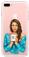 iSaprio Coffe Now - Brunette for iPhone 7 Plus / 8 Plus - Phone Cover