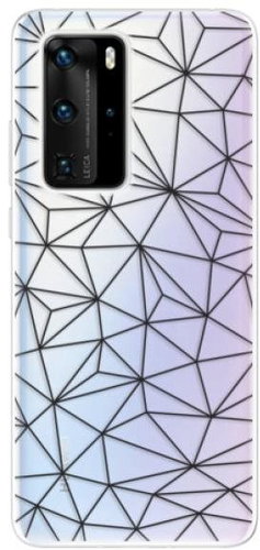 iSaprio Abstract Triangles for Huawei P40 Pro - Phone Cover - Main image