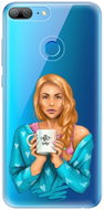 iSaprio Coffee Now - Redhead for Honor 9 Lite - Phone Cover