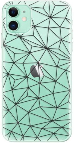iSaprio Abstract Triangles for iPhone 11 - Phone Cover - Main image