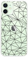 iSaprio Abstract Triangles for iPhone 12 - Phone Cover