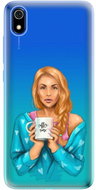iSaprio Coffee Now - Redhead for Xiaomi Redmi 7A - Phone Cover