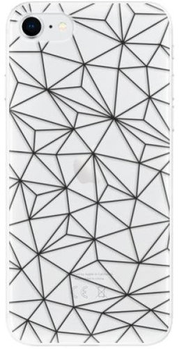 iSaprio Abstract Triangles for iPhone SE 2020 - Phone Cover - Main image
