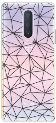 iSaprio Abstract Triangles for OnePlus 8 - Phone Cover - Main image