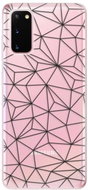 iSaprio Abstract Triangles for Samsung Galaxy S20 - Phone Cover