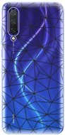 iSaprio Abstract Triangles 03 – black pre Xiaomi Mi 9 Lite - Kryt na mobil