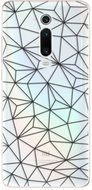 iSaprio Abstract Triangles 03 - Black for Xiaomi Mi 9T Pro - Phone Cover