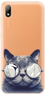 iSaprio Crazy Cat 01 for Huawei Y5 2019 - Phone Cover